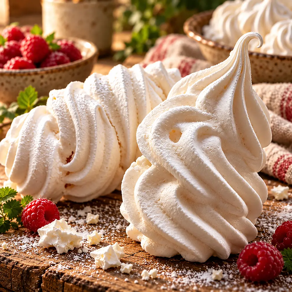 Französische Meringue