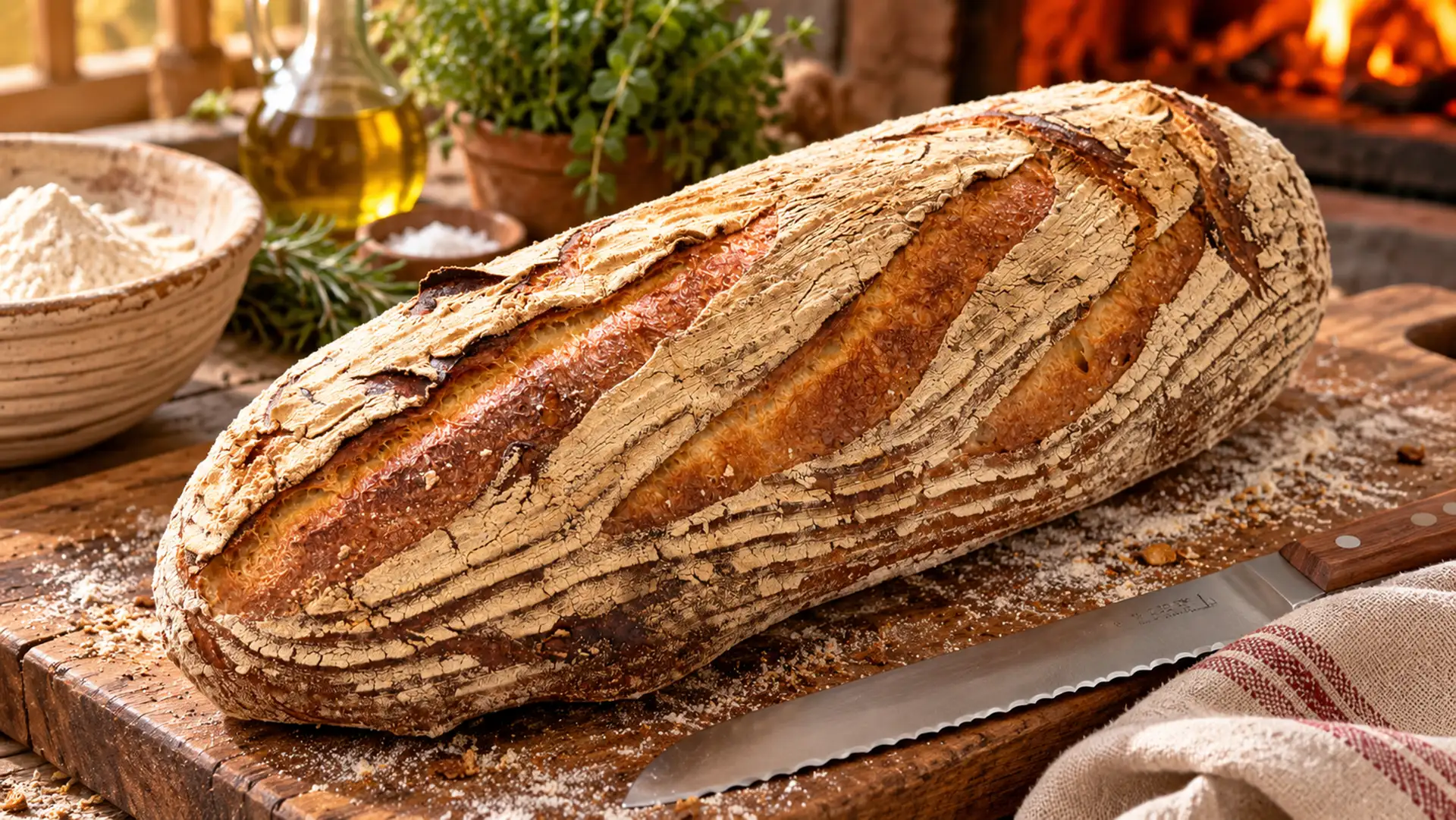 Französisches Landbrot