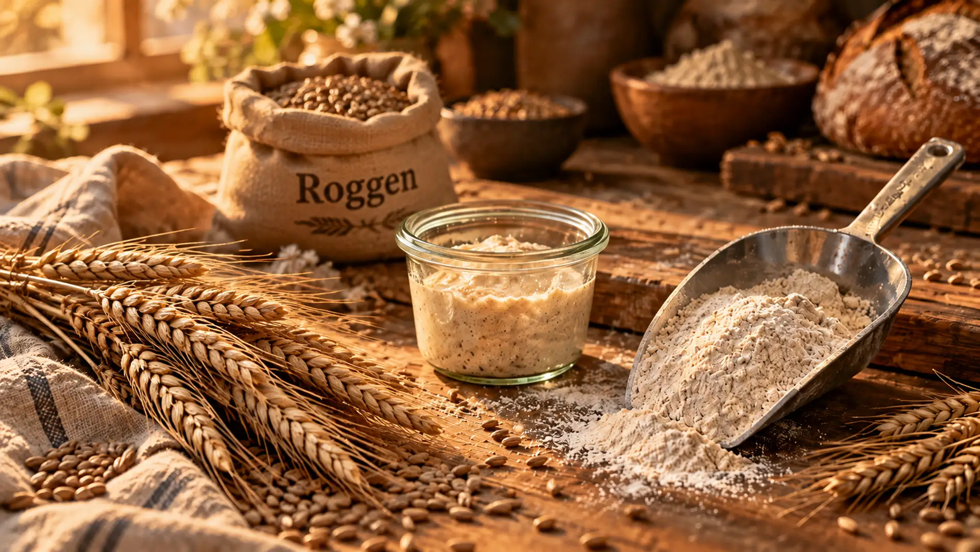 Anstellgut Roggen