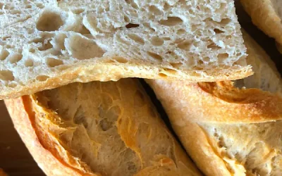 Baguette aus Mehl Typ 550